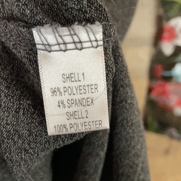 Wonderland by Orange Gray Top Sheer Mesh Floral Embroidered Sleeves Size Small - Picture 9 of 11